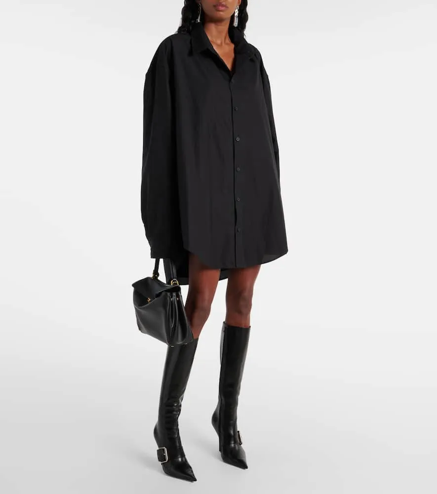 Balenciaga Suspended cotton shirt dress