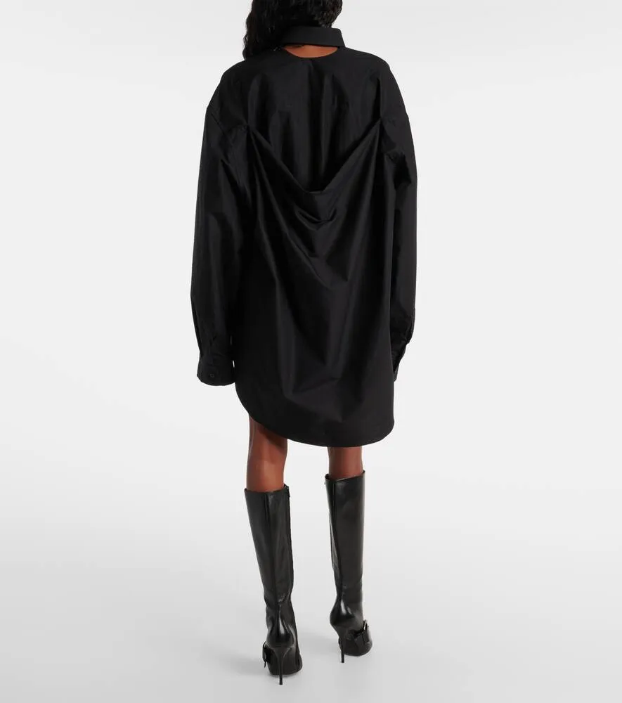 Balenciaga Suspended cotton shirt dress
