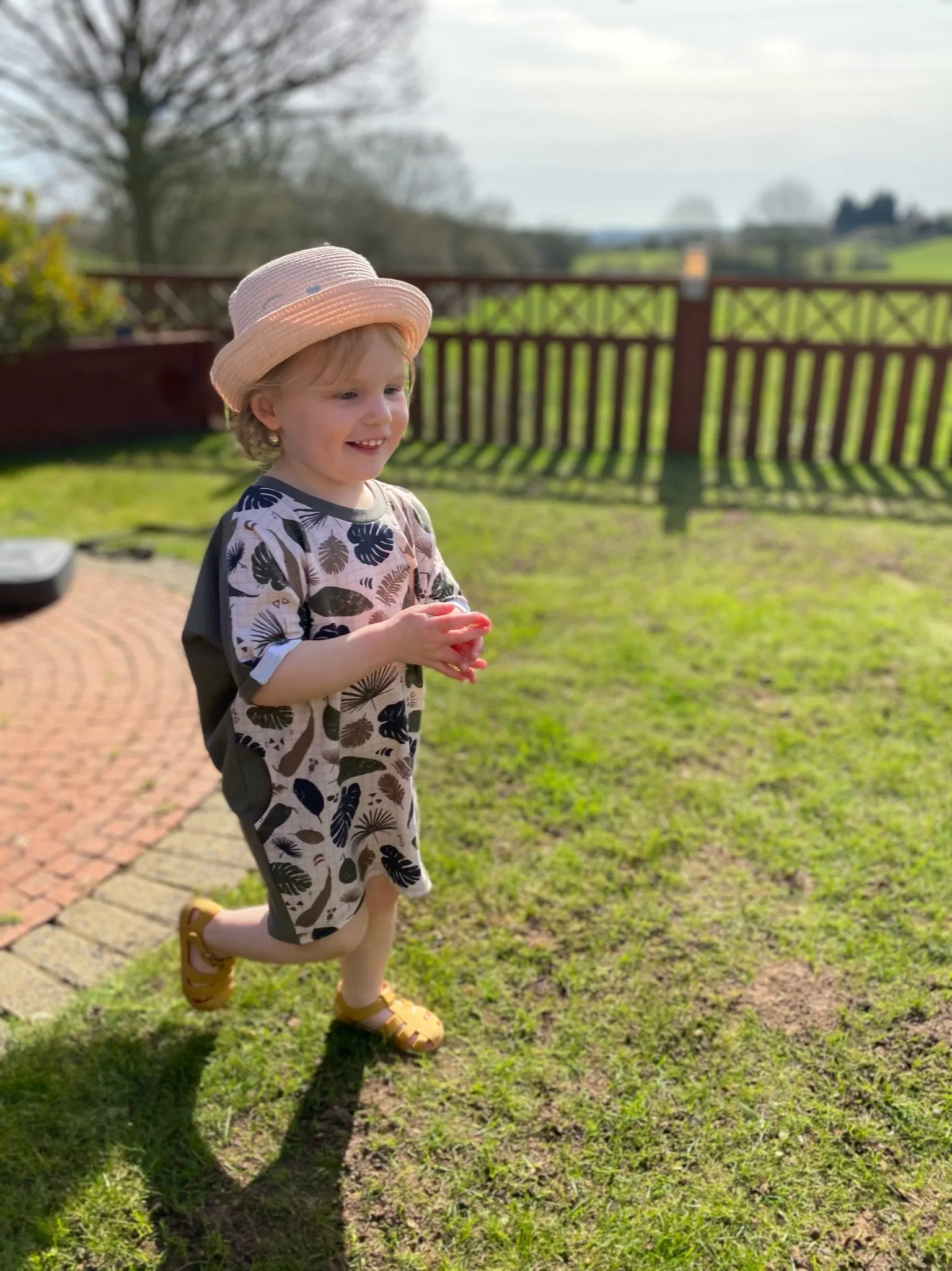 Blue 1st Birthday Oversized Dresses