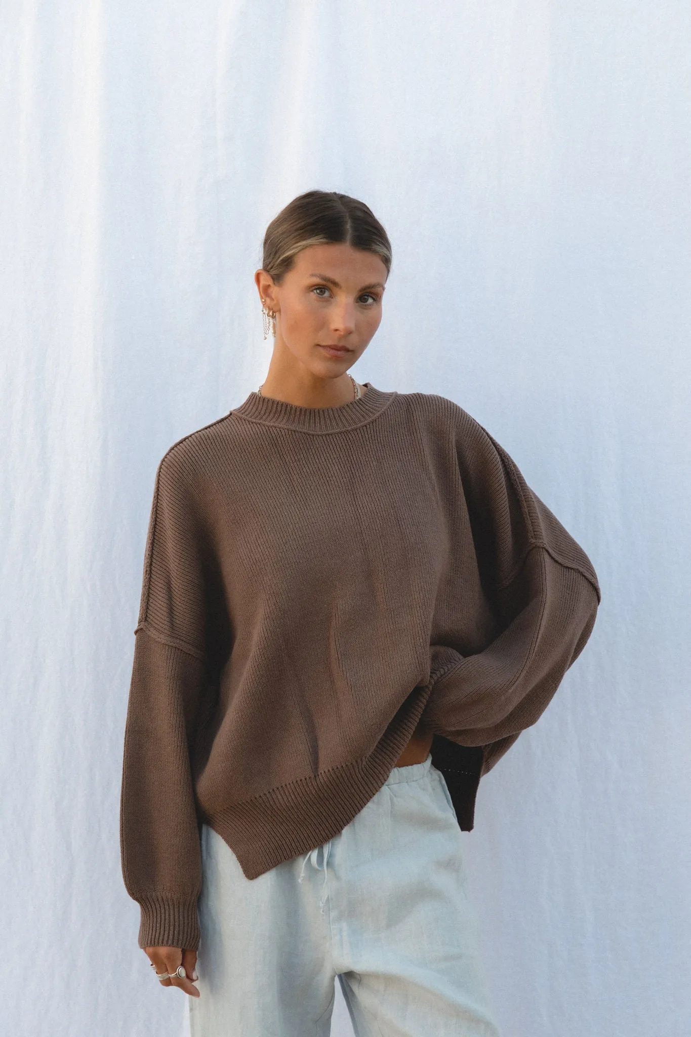 Chlo Oversized Knit Sweater