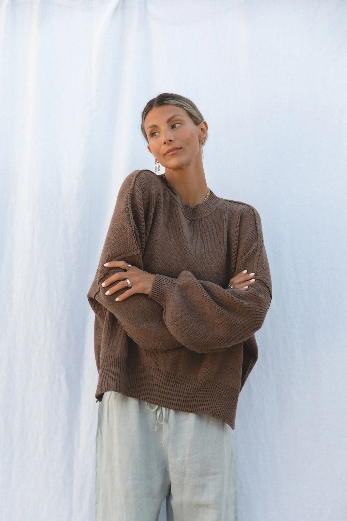 Chlo Oversized Knit Sweater