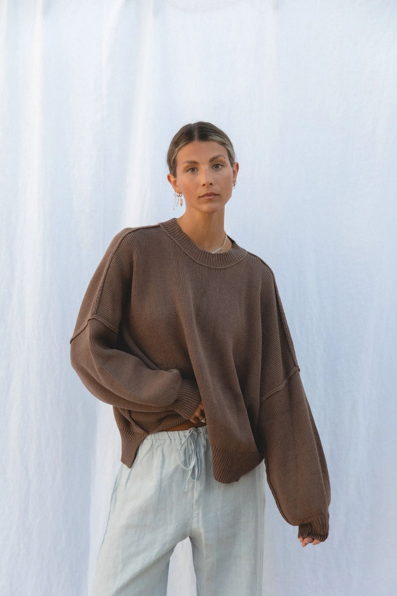 Chlo Oversized Knit Sweater
