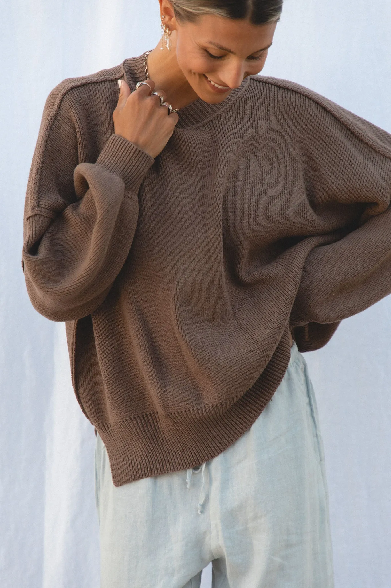 Chlo Oversized Knit Sweater