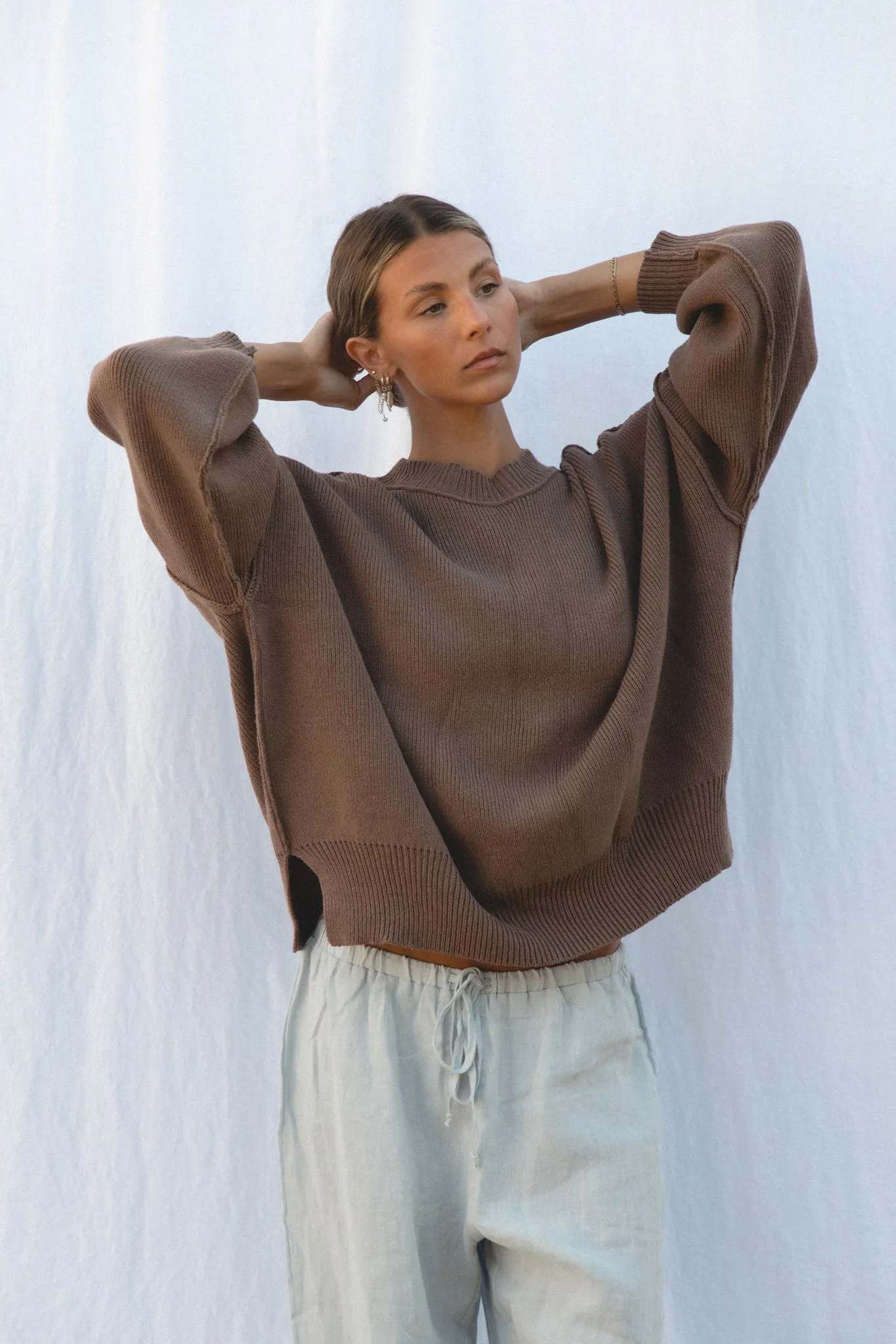 Chlo Oversized Knit Sweater