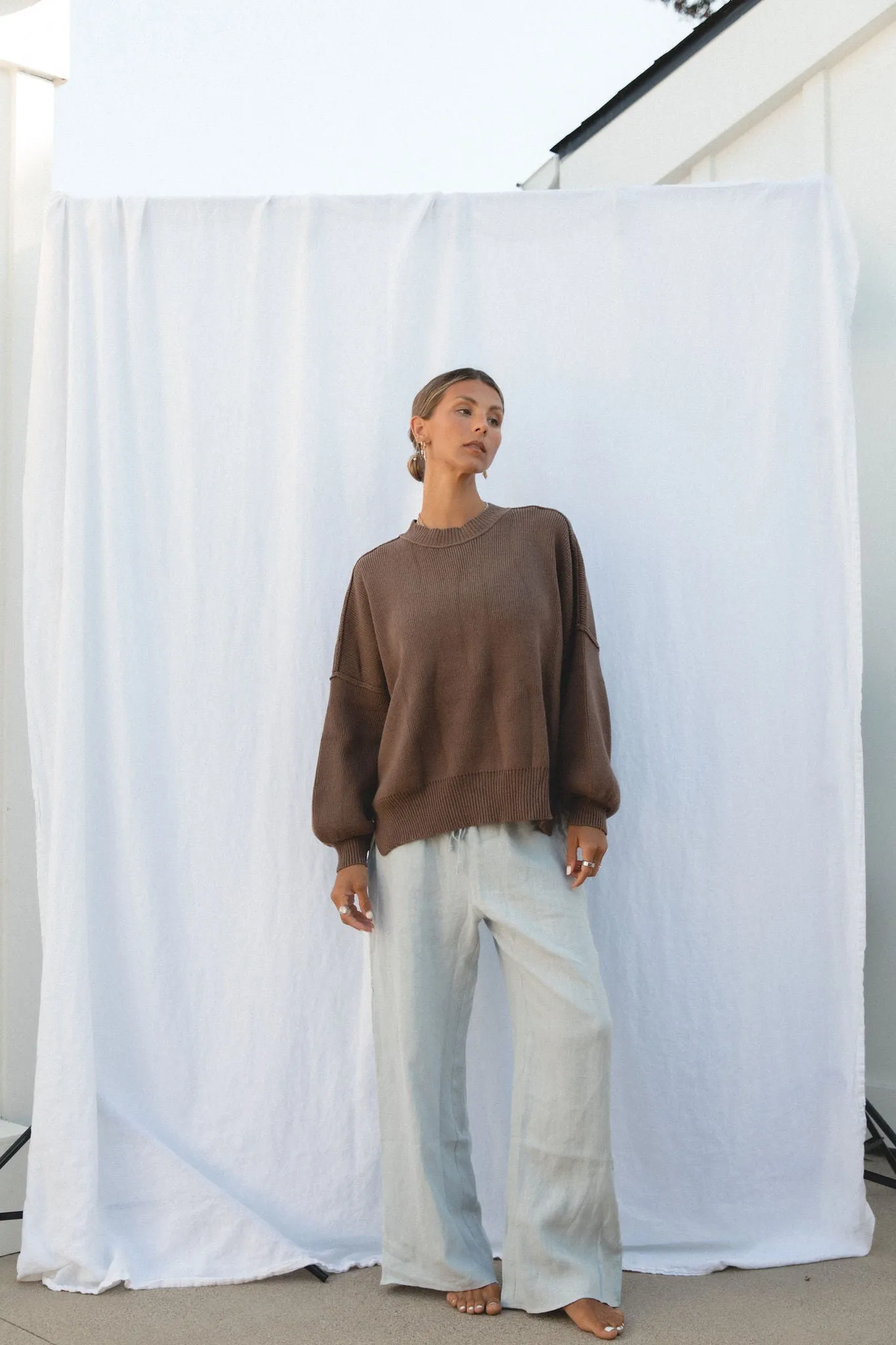 Chlo Oversized Knit Sweater