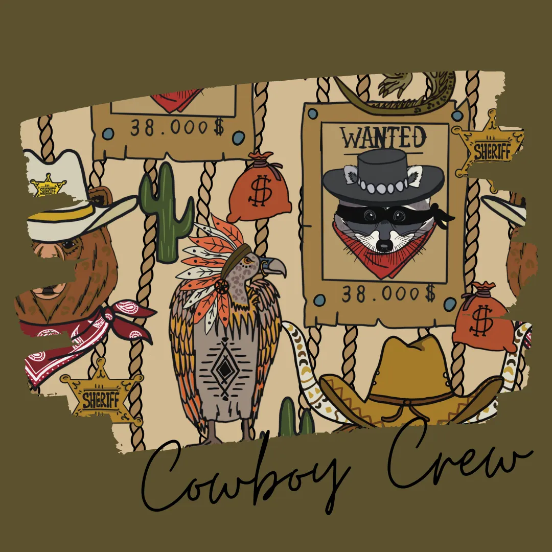 Cowboy Crew Oversized Dresses