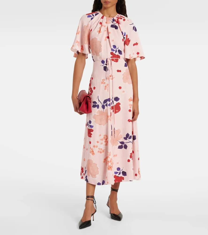 Erdem Floral shirt dress