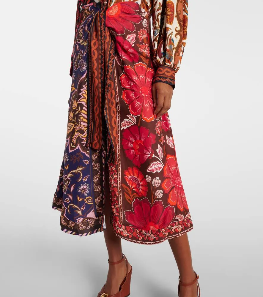 Farm Rio Miranda printed shirt dress