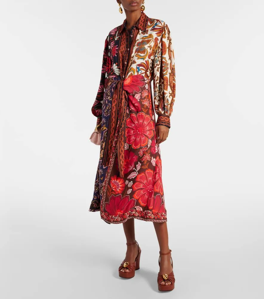 Farm Rio Miranda printed shirt dress