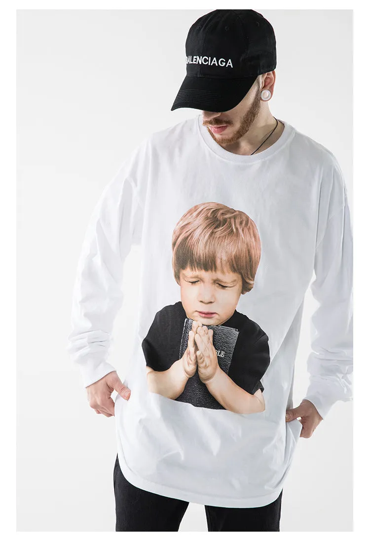 Funny Kid Long Sleeve T-Shirt
