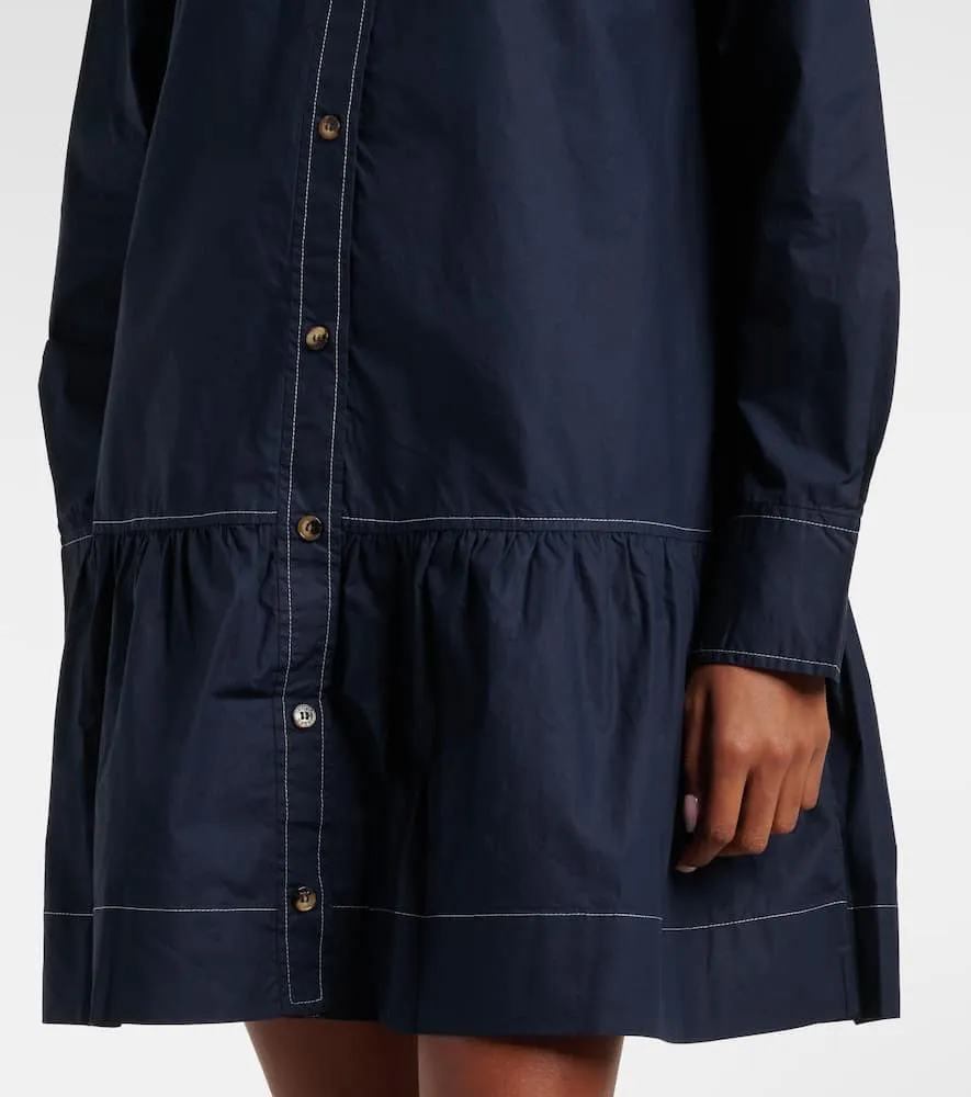 Ganni Cotton shirt dress