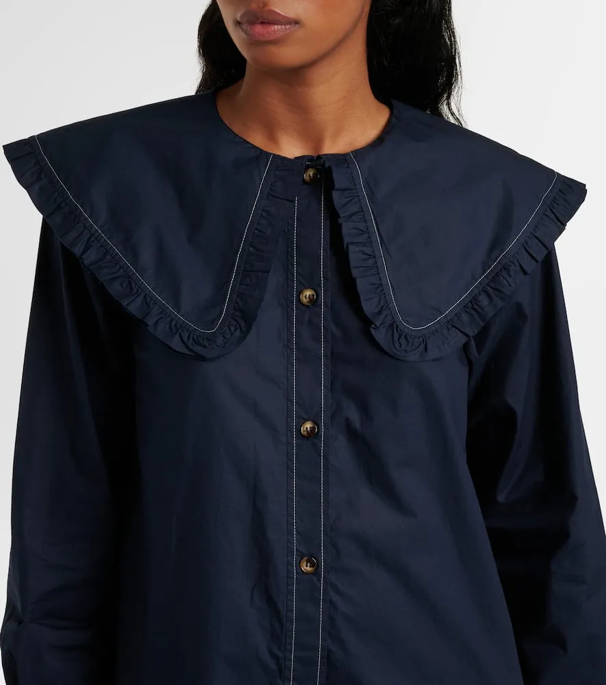 Ganni Cotton shirt dress