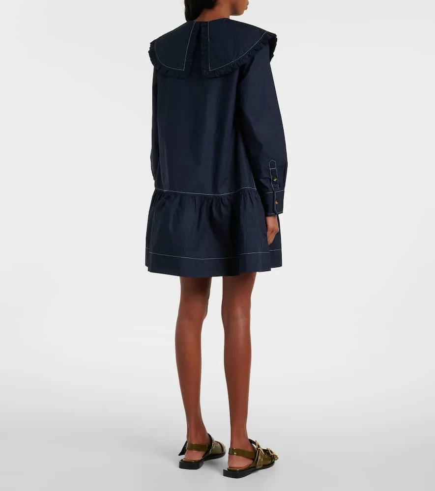 Ganni Cotton shirt dress