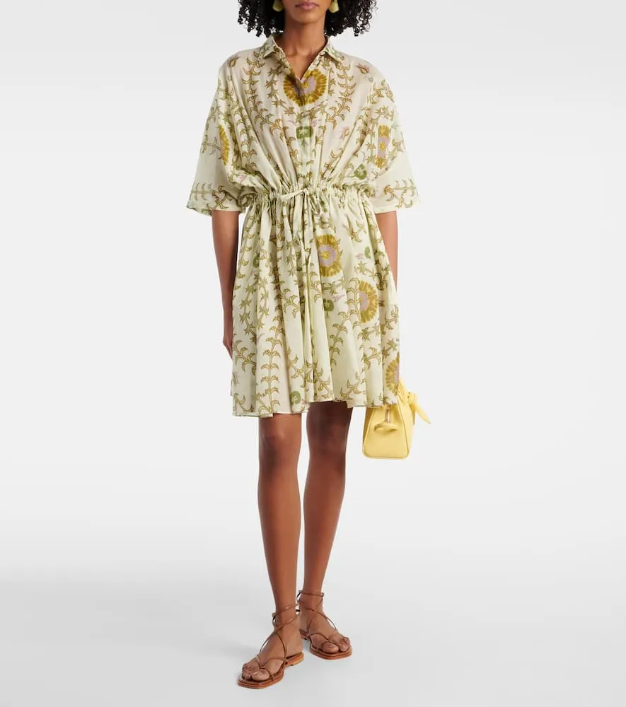 Giambattista Valli Floral cotton shirt dress