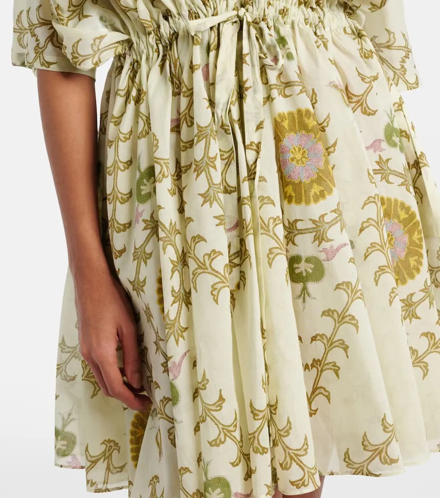 Giambattista Valli Floral cotton shirt dress