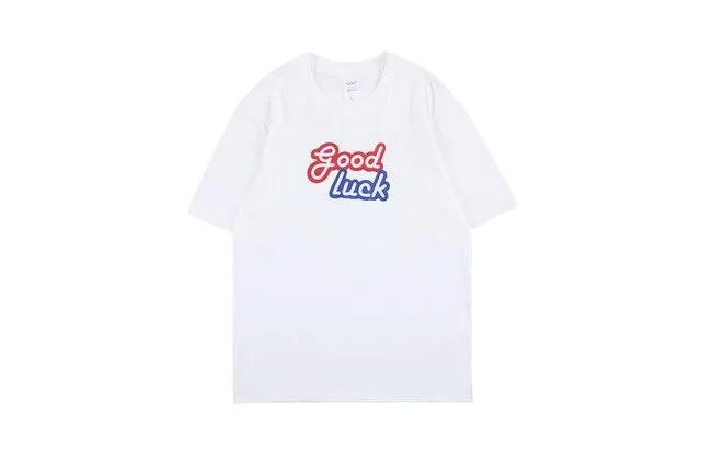 Good Luck Short Sleeve Oversized T-Shirt