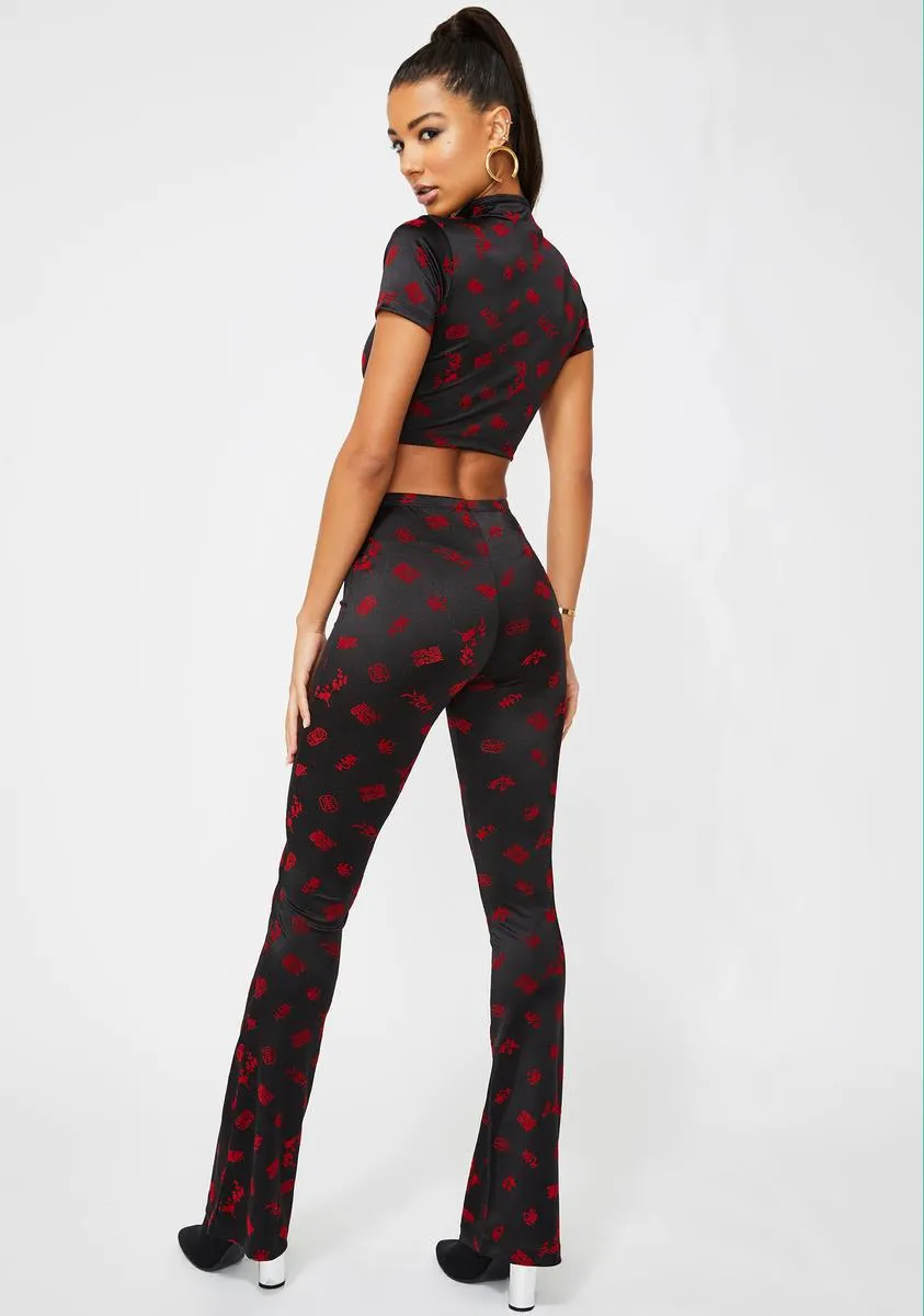 Jeva Slim Trousers