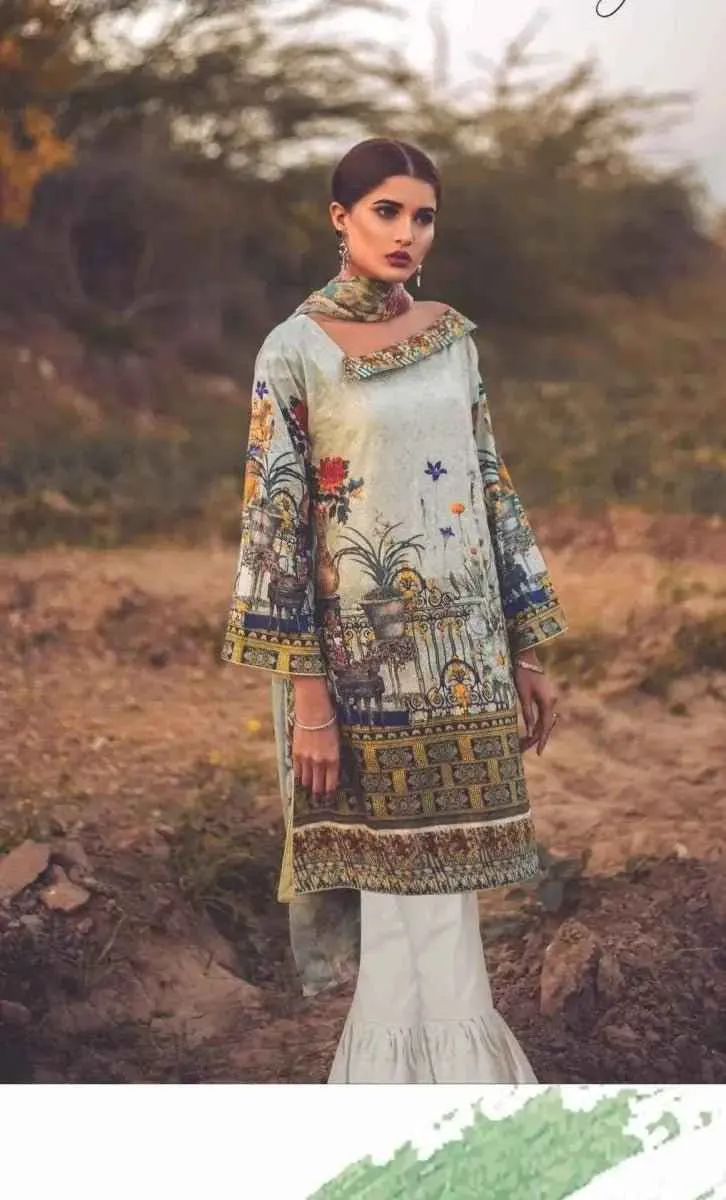Pakistani Dresses for Women Ready to Wear Salwar Kameez Ladies Suit - 3 Piece (Small, Tea Green - IshDeena Chikankari)