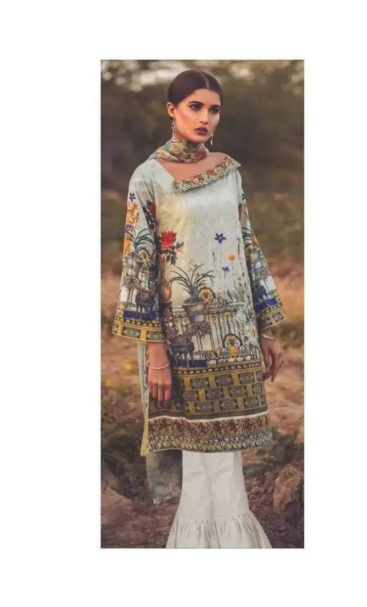 Pakistani Dresses for Women Ready to Wear Salwar Kameez Ladies Suit - 3 Piece (Small, Tea Green - IshDeena Chikankari)