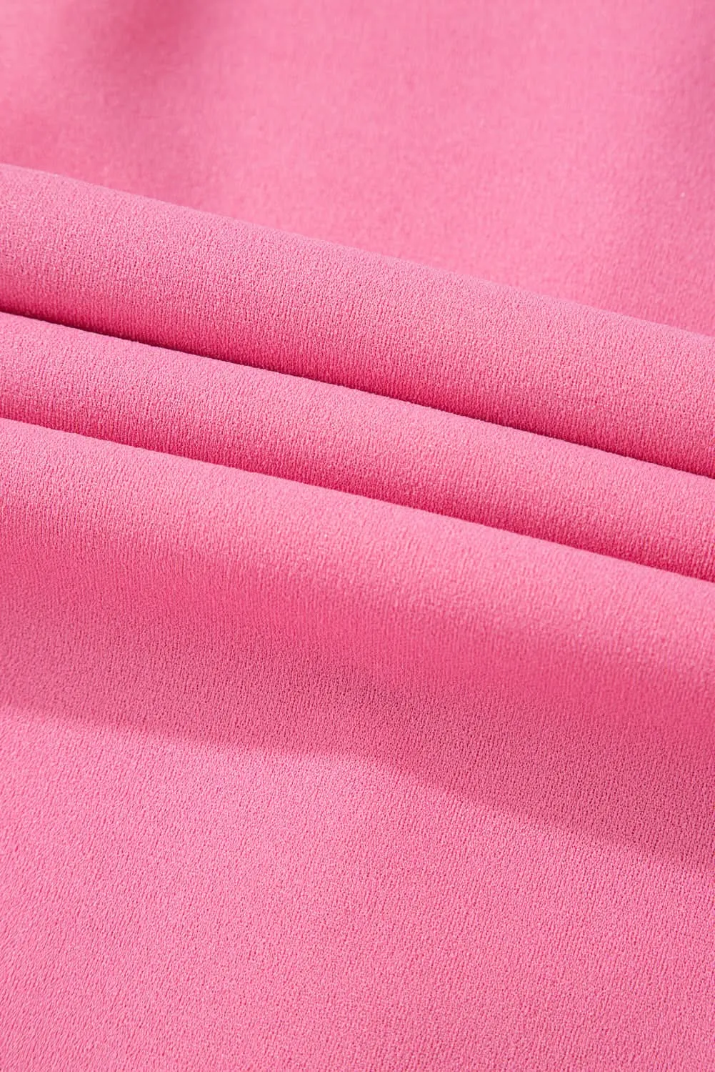 Sachet pink high-waisted flares