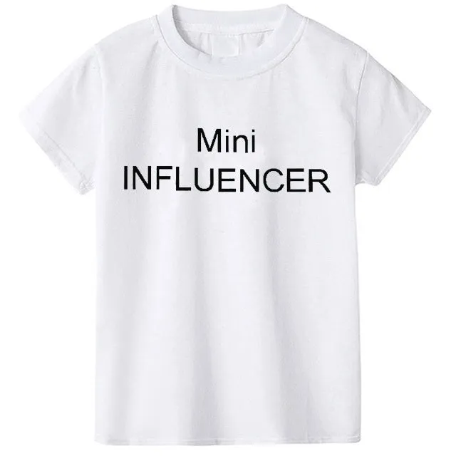 Summer T Shirt For Boy/Girls Casual T-Shirts For Girls /Boys T Shirt Children Clothes